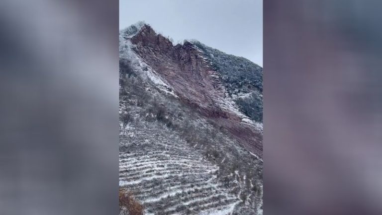 At least 8 dead after landslide buries dozens in southwest China in freezing winter temperatures