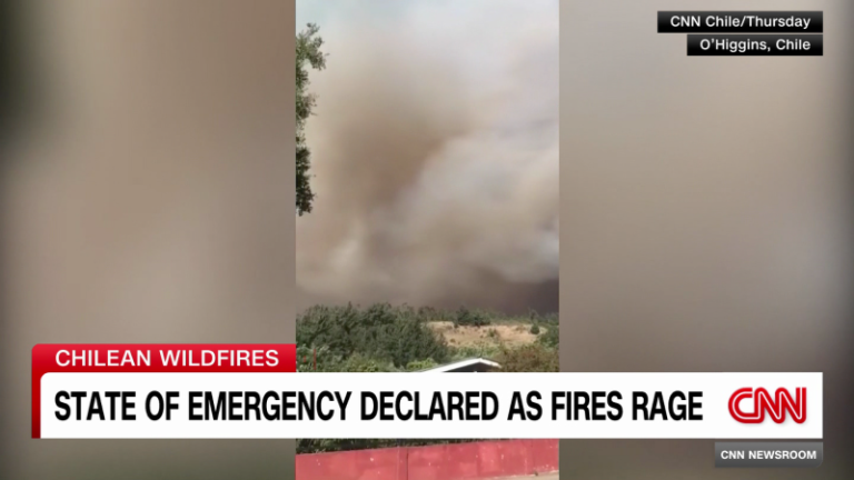 At least 99 people dead as wildfires rage in Chile, with fears toll could rise further