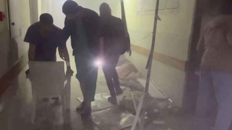 Five patients die at Nasser hospital after Israeli raid cuts off power and leads to ‘deeply alarming’ scenes