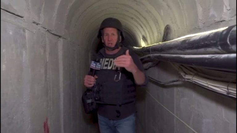 Reporter’s Notebook: Embedded with the IDF deep inside Hamas tunnels under UNRWA HQ