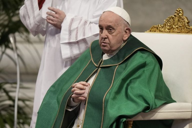 Pope Francis hits back at critics of blessings for same-sex couples