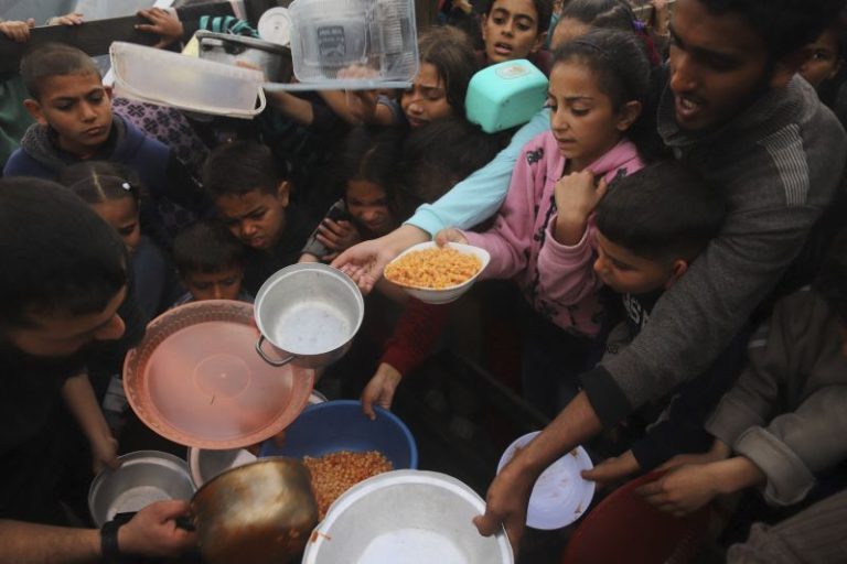 Gaza aid efforts dealt major blow as Israel’s deadly attack on relief workers prompts withdrawal of agencies