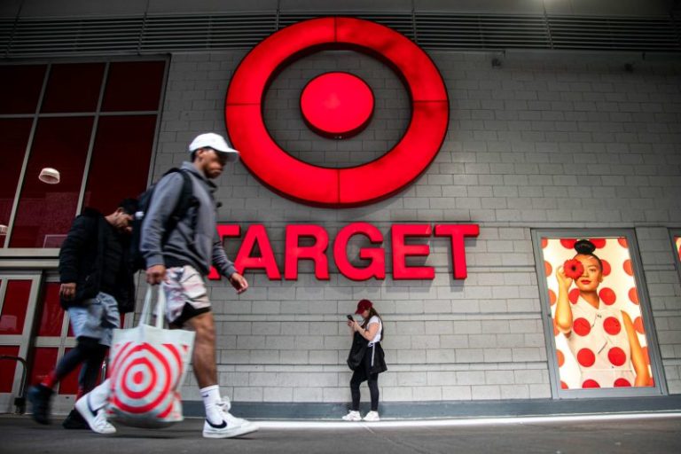 Target says shoppers are buying fewer groceries and home goods