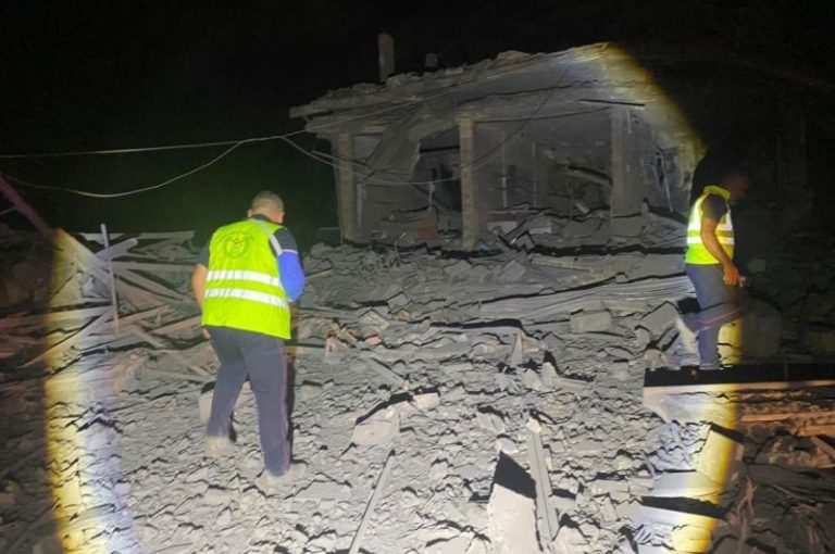 Israeli military says it has hit Hezbollah weapons storage facilities in several areas of Lebanon