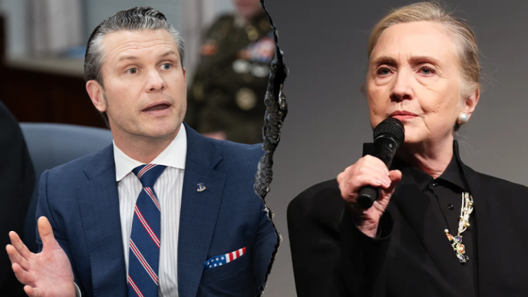Conservatives rally around Hegseth after he turns tables on Hillary Clinton with Russia ‘reset’ photo