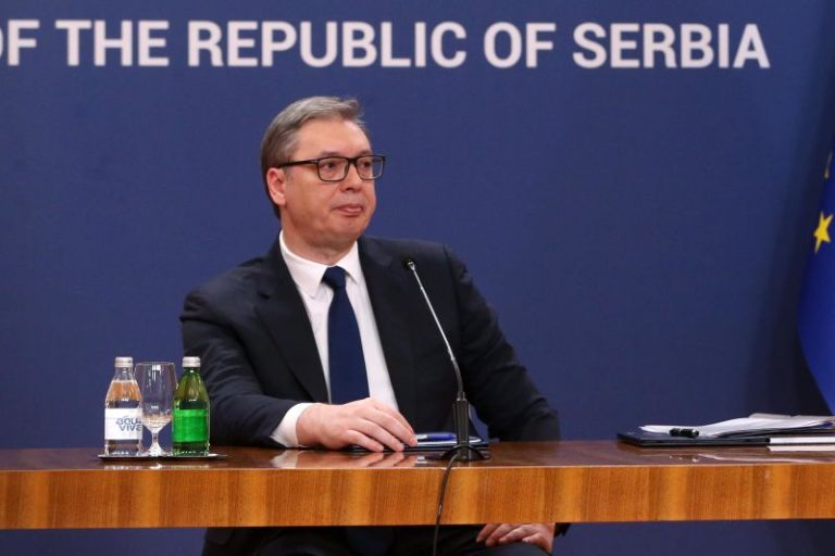 Serbia’s President Vucic cuts short US visit and returns home after falling ill