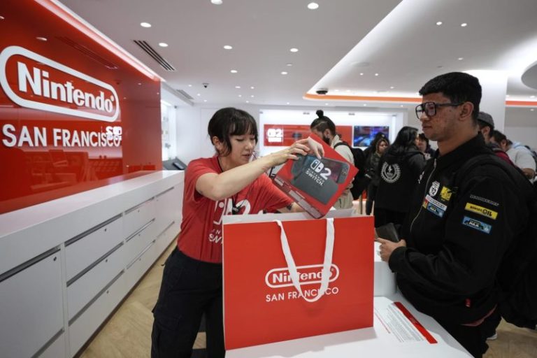 U.S. online stores put up ‘out of stock’ signs as Nintendo Switch 2 sales hit record highs