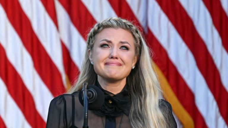 Erika Kirk honors late husband Charlie in emotional White House tribute: ‘A free man made fully free’