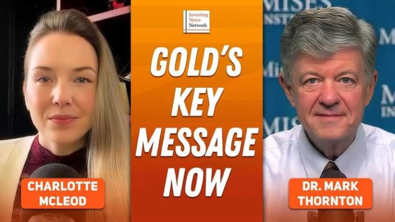 Dr. Mark Thornton: Gold Ringing Alarm Bells, Silver Setting Up to Skyrocket